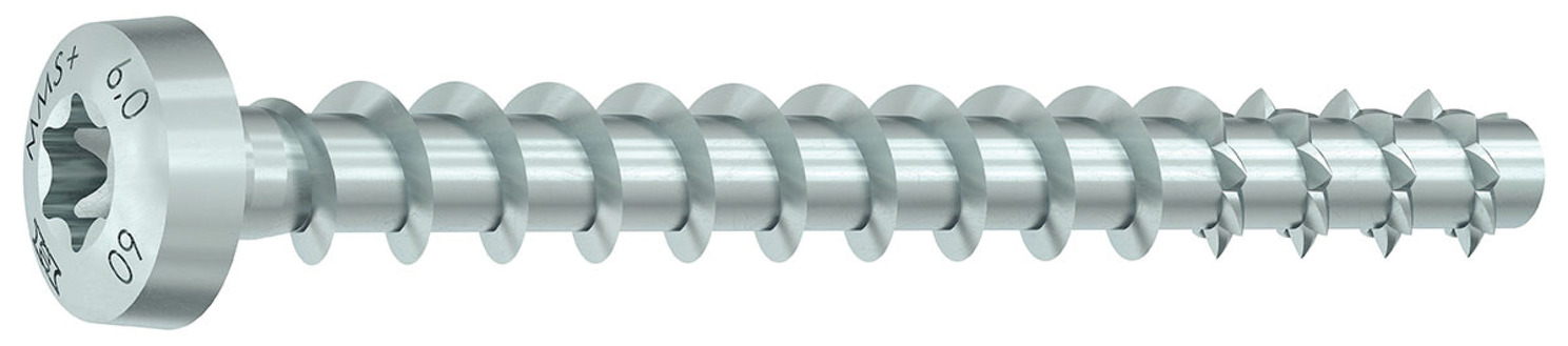 Heco MM+ Ful Pan T30 Bright Zinc Plated D7.5x40mm 019.10.270