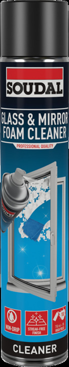Soudal Foam Glass Mirror Cleaner 750ml