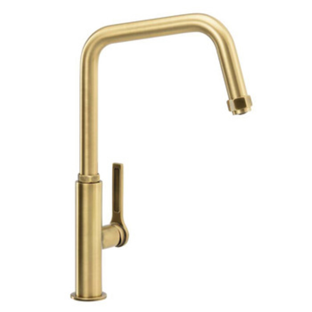 Abode AT2087 Hex Sgl Lvr U-Tap Brs A.Brs