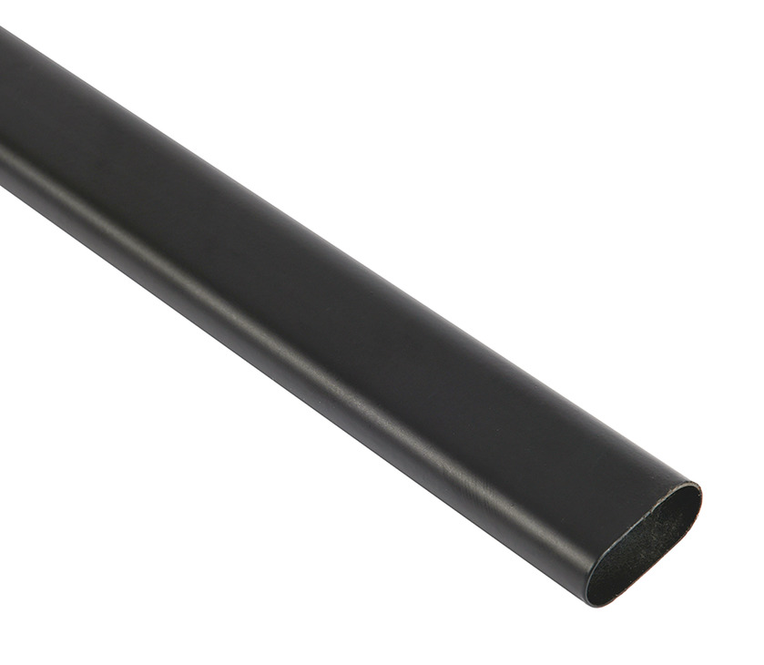 WithRobe Oval Rail 0.6x30x15x1829mm Steel Black - view 3