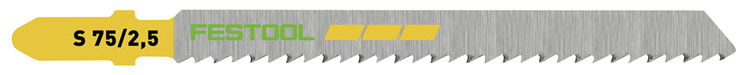 Festool Jigsaw Blade S 75/2.5/5 5pk