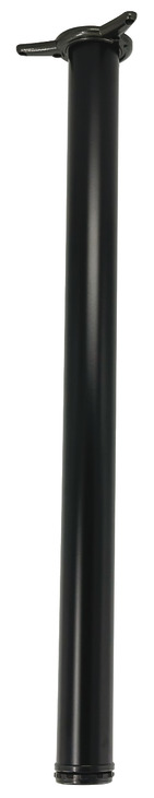 Leg w Adj D60x870mm Tub Steel Black 635.15.387
