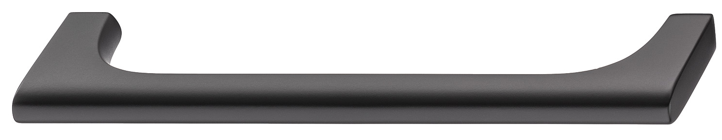 Onega Pull Handle Zinc Alloy Matte Black 128mm Fixing Centres 106.71.141