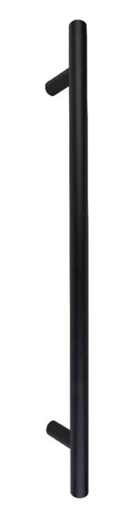 Guardsman H Pull BT D19x600mm Fixing Centres 304 Black 903.07.523