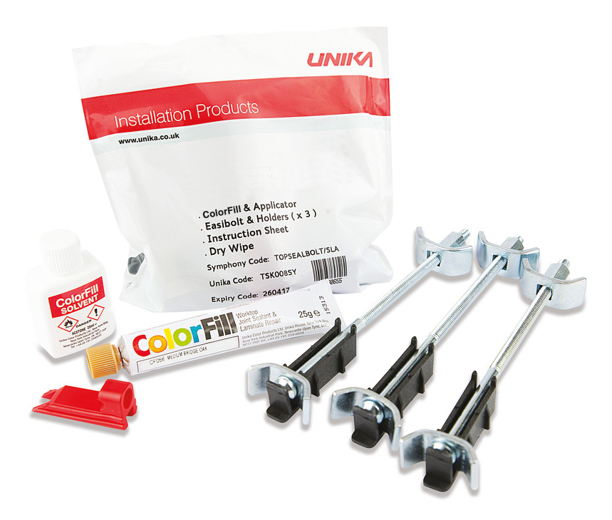 Unika WithT Install Kit - Laminate Black 562.71.837