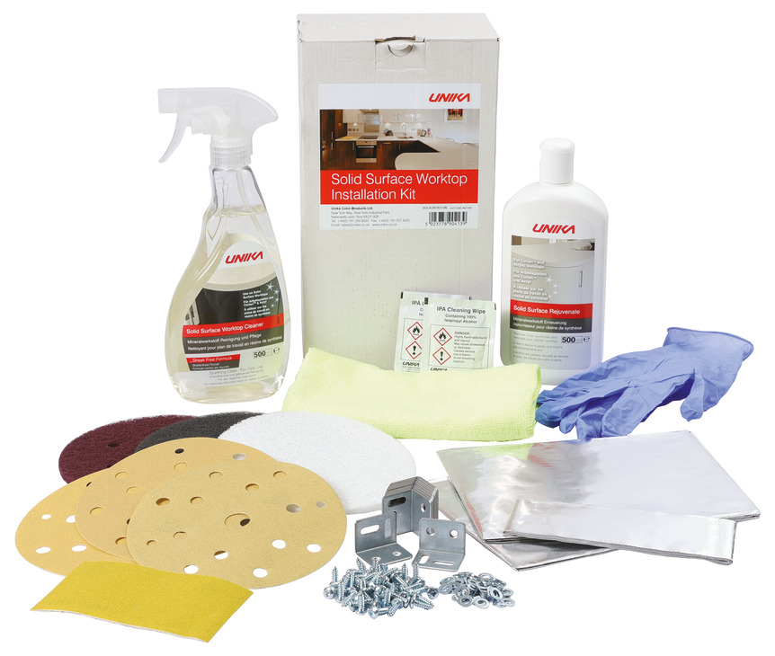 Unika WithT Install Kit - Solid Surface 562.71.830