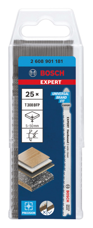 Bosch Jigsaw Blades T308B HCS x25