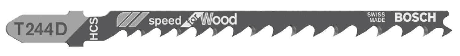 Bosch Jigsaw Blades T244D HCS x5