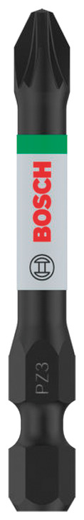Bosch ScrDrvr Bit Pro Impact PZ2 55mm x2