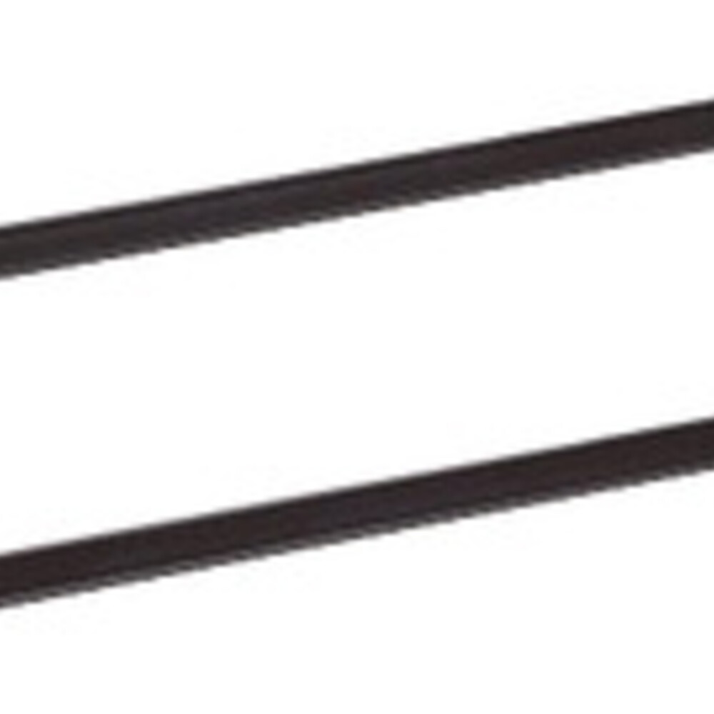BachM Power Frame Mtg Frm 6-Gang Steel Black