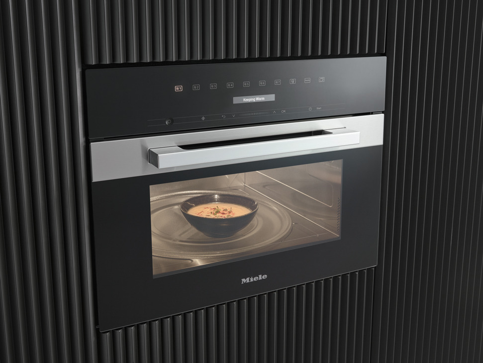 Miele M7240TC Microwave PurLi Black/Steel - view 3