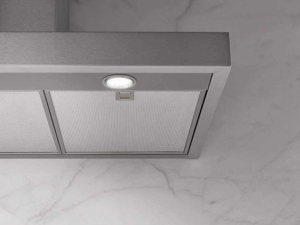 Miele DAPUR98W 90 Chimney Hd Stainless Steel - view 2