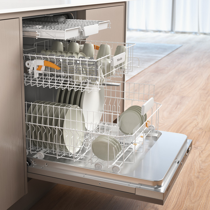 Miele G5651 SCVi 60 Int Dishwshr 14P Wht - view 2
