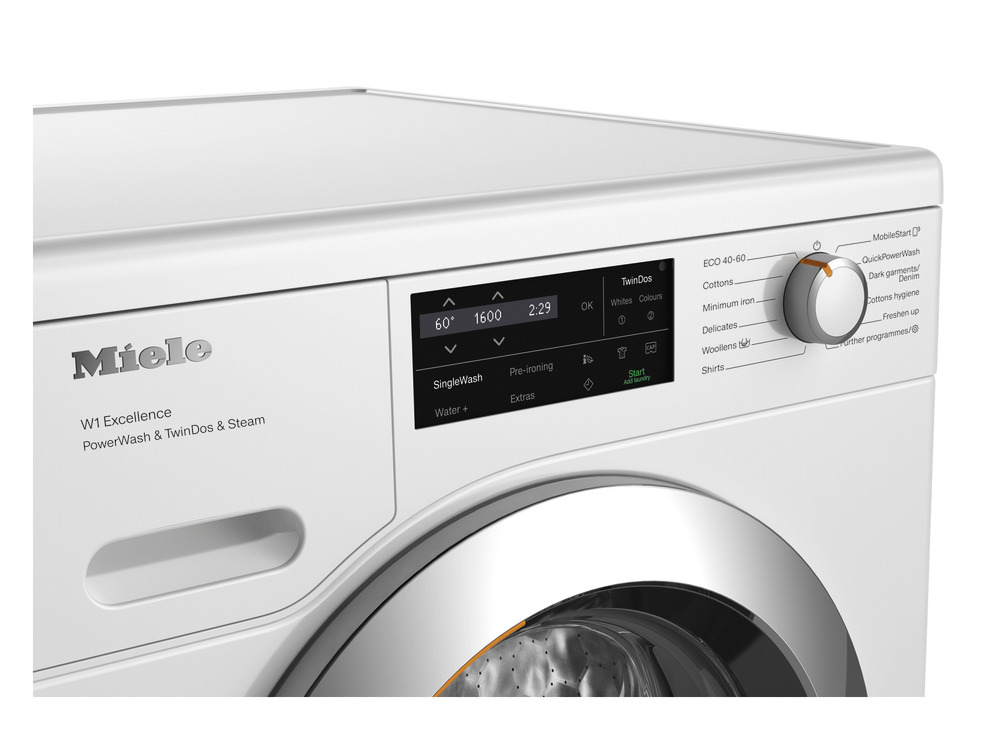 Miele WEJ885 WC Wsh Mch PW+TD+Stm 9kg Wh - view 2