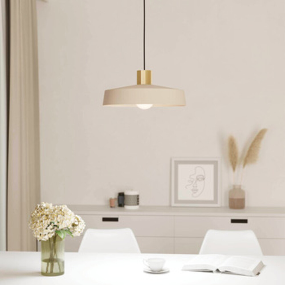 Eglo Validola Plastic D360 1x40W E27 Sdy/Brs