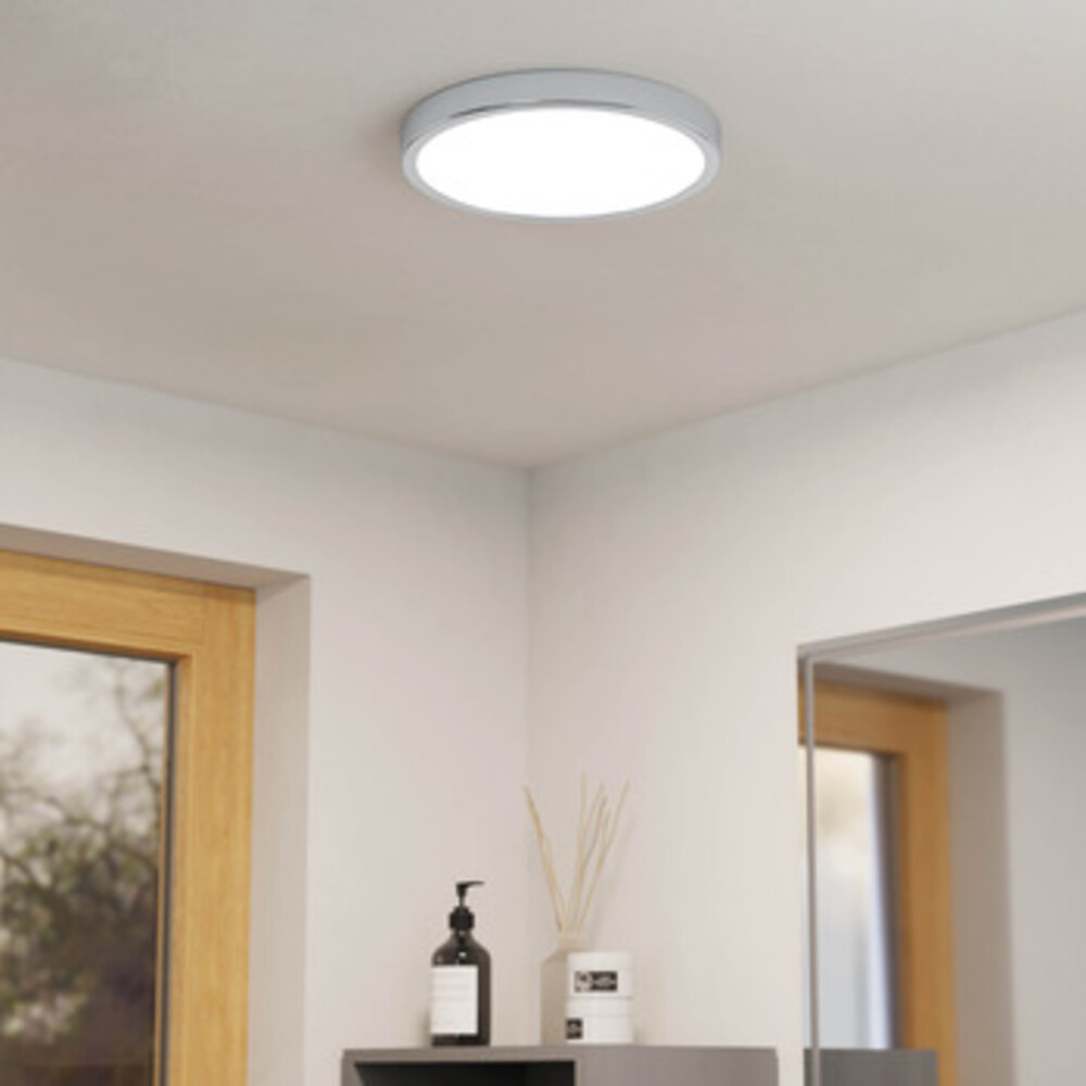 Eglo Fueva 6 LED CL D280 14W Tri Chrome