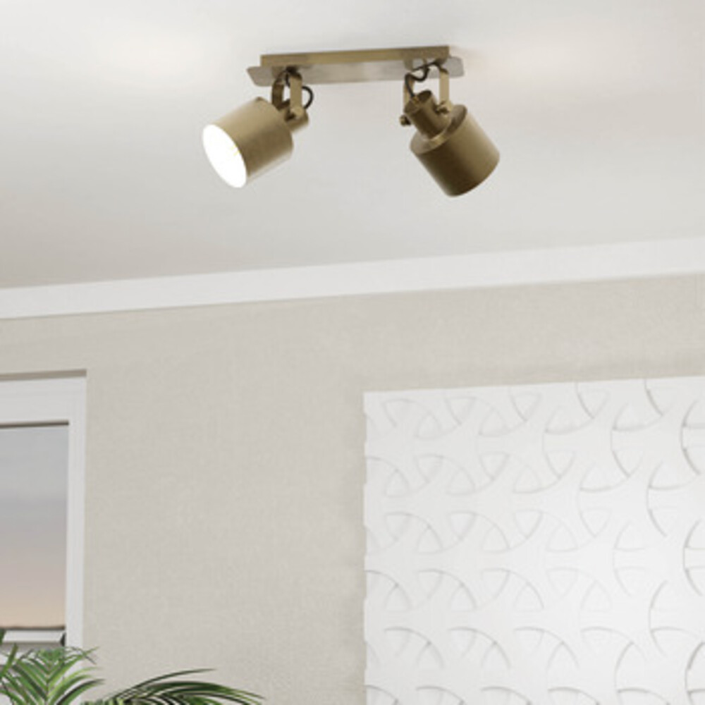 Eglo Southery CL L470 2x18W E27 Crm/Gld