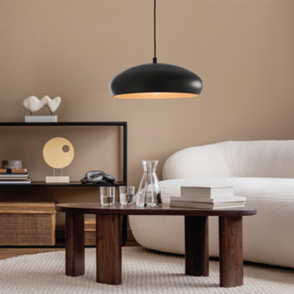 Eglo Mogano 1 Plastic D400 1x60W E27 Black/Copper