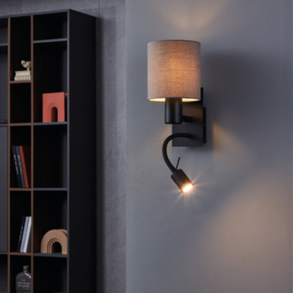 Eglo Pasteri LED WL L150 40W E27 Black/Antique