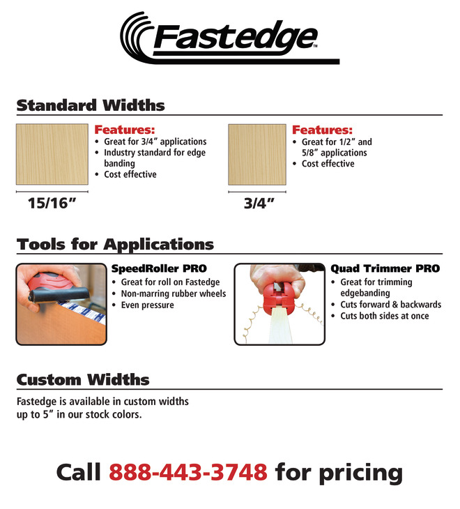 FastEdge Edgebanding PVC 19mm 15m Wht - view 6