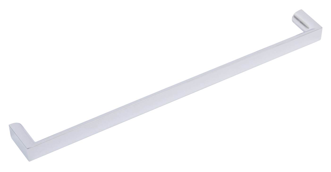 D Handle Zinc Alloy Polished Chrome 12x26x224mm Fixing Centres x10 109.48.005
