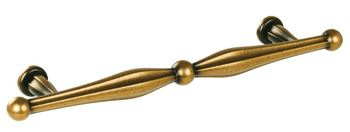 Regency Pull Handle Zinc Alloy Antique Brz 128mm Fixing Centres