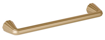 Scallop Pull Handle Zinc Alloy Mt.Brs Eff 160mm Fixing Centres