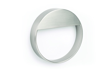 Bau Handle Zinc Alloy Bru Nickel D90x17mm