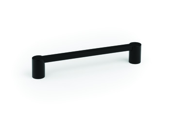 Fusion Pull Handle Zinc Alloy Matte Black 160mm Fixing Centres
