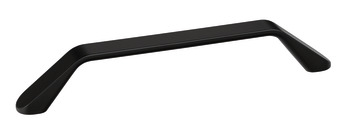 Dropp Pull Handle Aluminium Matte Black 160mm Fixing Centres