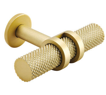 Barchester T Knob Dbl Iron SB 60x43mm