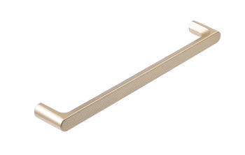 Aqua Pull Handle Zinc Alloy Sat Gold 160mm Fixing Centres
