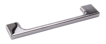 Alstone Bar Aluminium Polished Chrome D9mm 128mm Fixing Centres