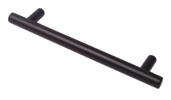 Puma Bar Handle Steel Matte Black D12mm 160mm Fixing Centres