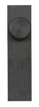 Arpa Knob+BP Aluminium Bru Black D22x100mm