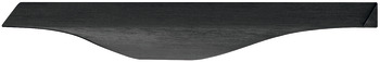 Noma Profile Handle Aluminium Bru Black 128mm Fixing Centres