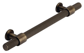 Harlington Pull Handle Steel Antique Brz 160mm Fixing Centres