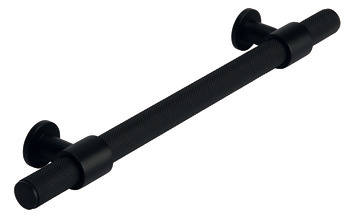 Harlington Pull Handle Steel Matte Black 320mm Fixing Centres