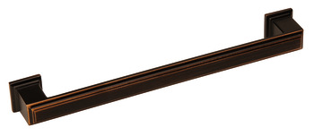 Palladium Pull Handle Zinc Alloy ORB 160mm Fixing Centres