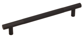 Bragi Pull Handle Aluminium Matte Black 160mm Fixing Centres