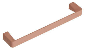 Encanto Soft Pull Handle Zinc Alloy Pink 160mm Fixing Centres