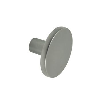 Como Knob Zinc Alloy Matte Chrome D41x25mm