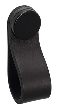 Flexa Loop Handle 22x70mm Leather Black/Black