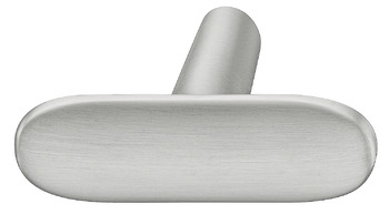 Pebble Knob Zinc Alloy Bru NP 46x31mm