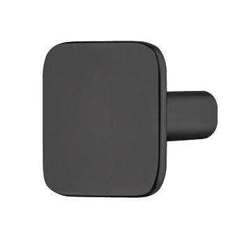 Ashton Knob Zinc Alloy Matte Black 27x28mm