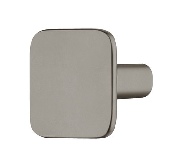 Ashton Knob Zinc Alloy Graphite Col 27x28mm