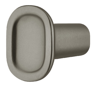 Concavo Knob Zinc Alloy Gph Col 24x29mm