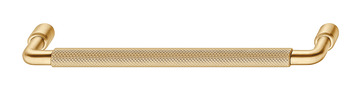 Tocco Pull Handle Zinc Alloy Bru Gold Col 160mm Fixing Centres
