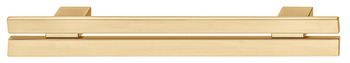 Split Pull Handle Zinc Alloy Bru Gld Col 128mm Fixing Centres