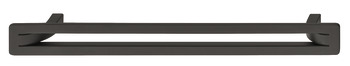 Inverto Pull Handle Zinc Alloy Matte Black 192mm Fixing Centres
